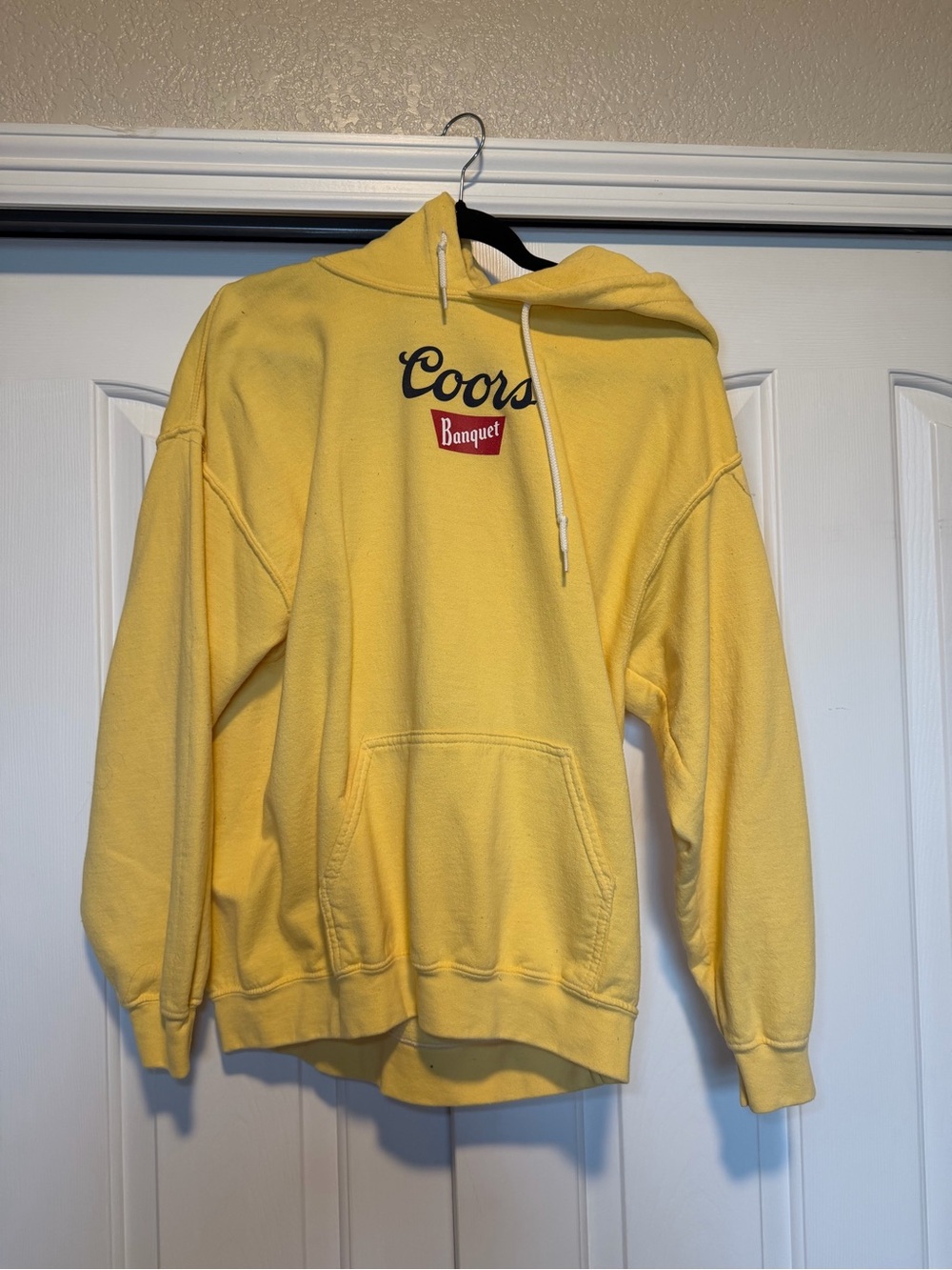 Yellow Men's Hoodie Sweatshirt